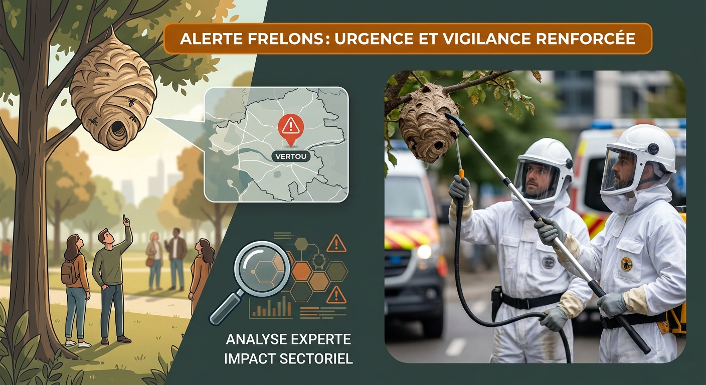 Alerte Frelons à Vertou: Urgence et Vigilance Renforcée